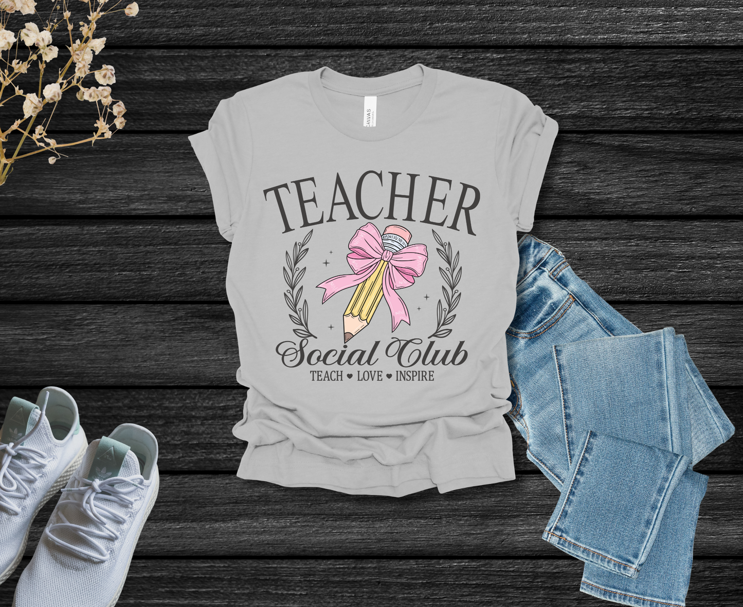 Teacher Social Club Tee