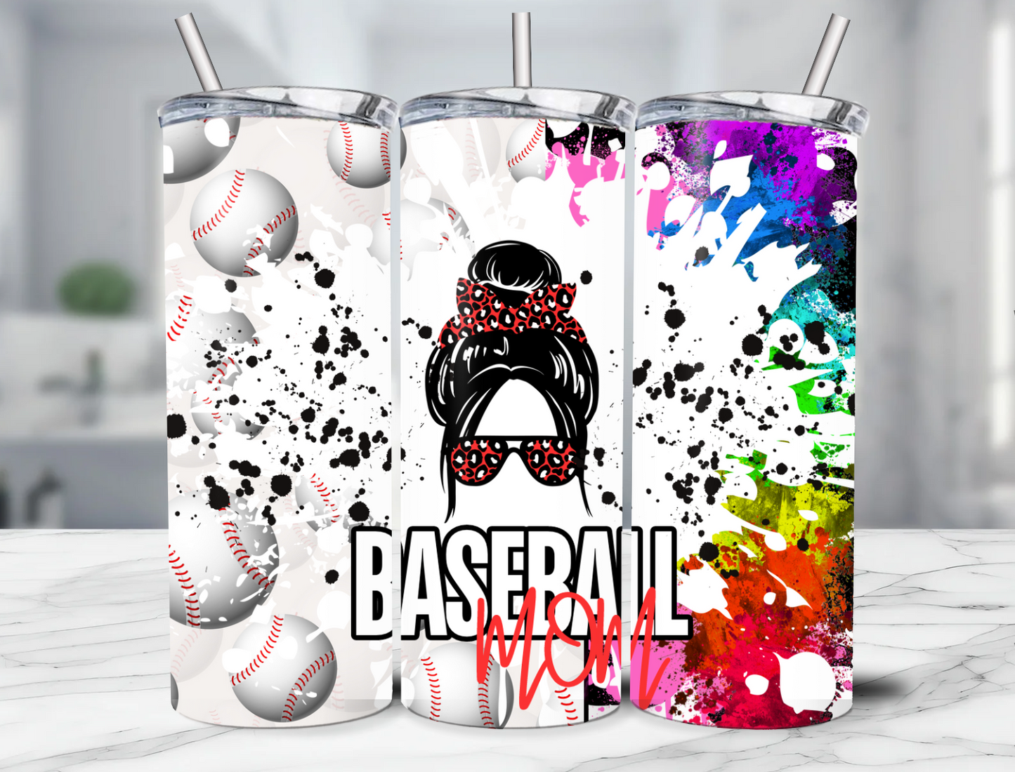 Baseball Mom Tumbler