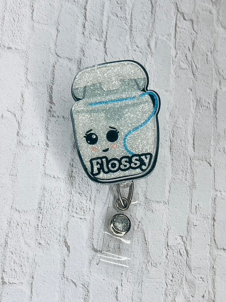 Flossy Badge Reel