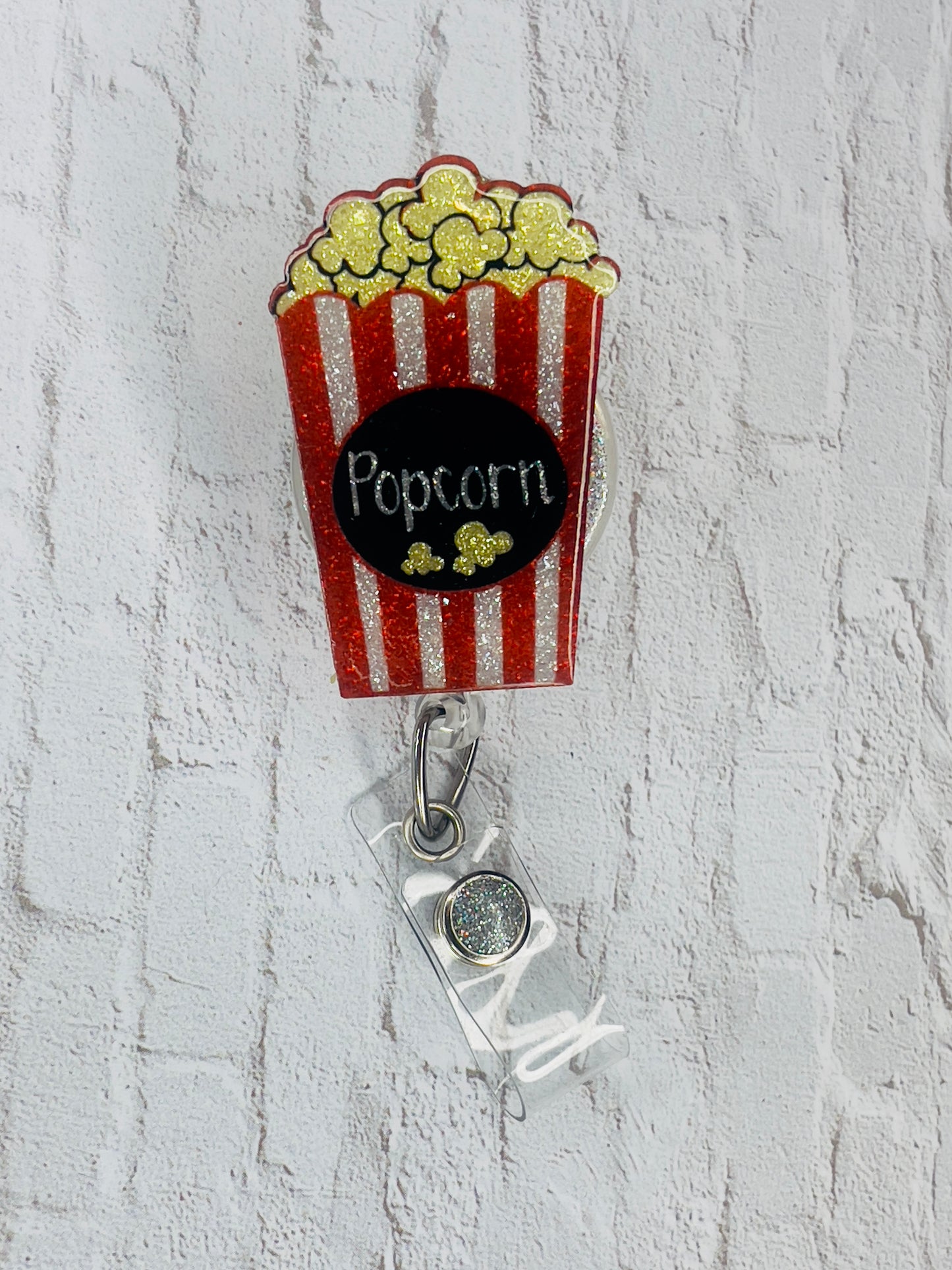 Popcorn Badge Reel