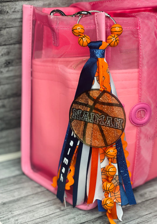 Basketball Bag Tag