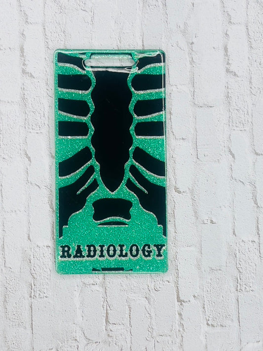 Radiology Badge Buddy (Glow in the dark)