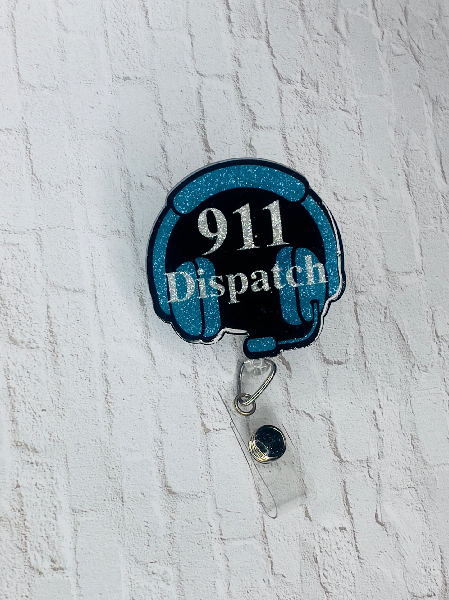 911 Dispatch Badge Reel