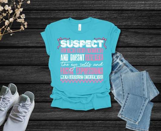 Suspect Tee