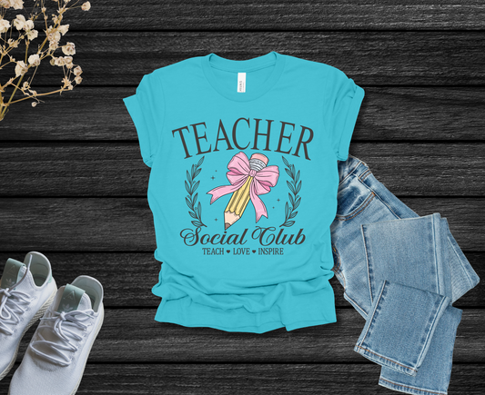 Teacher Social Club Tee