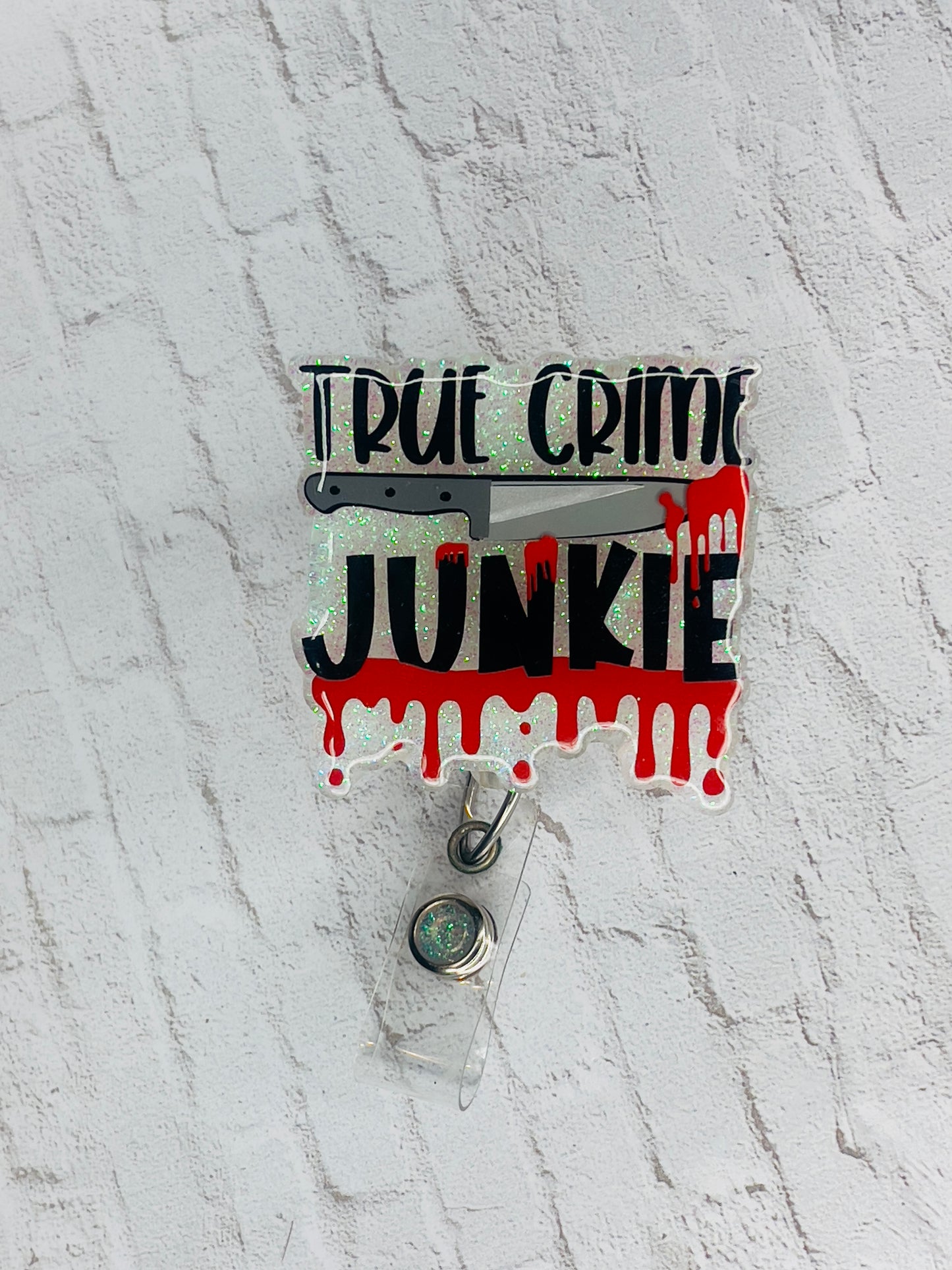 True Crime Junkie Badge Reel