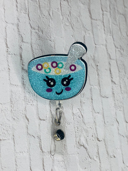 Cereal Badge Reel