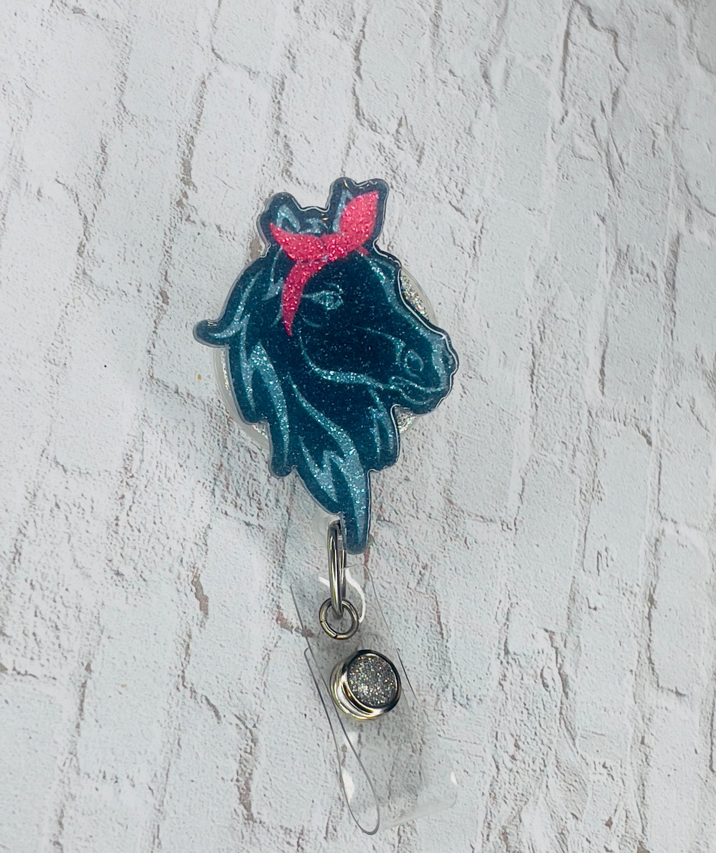 Horse Badge Reel