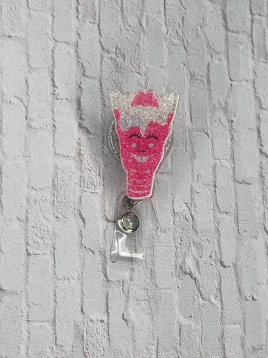 Larynx Badge Reel