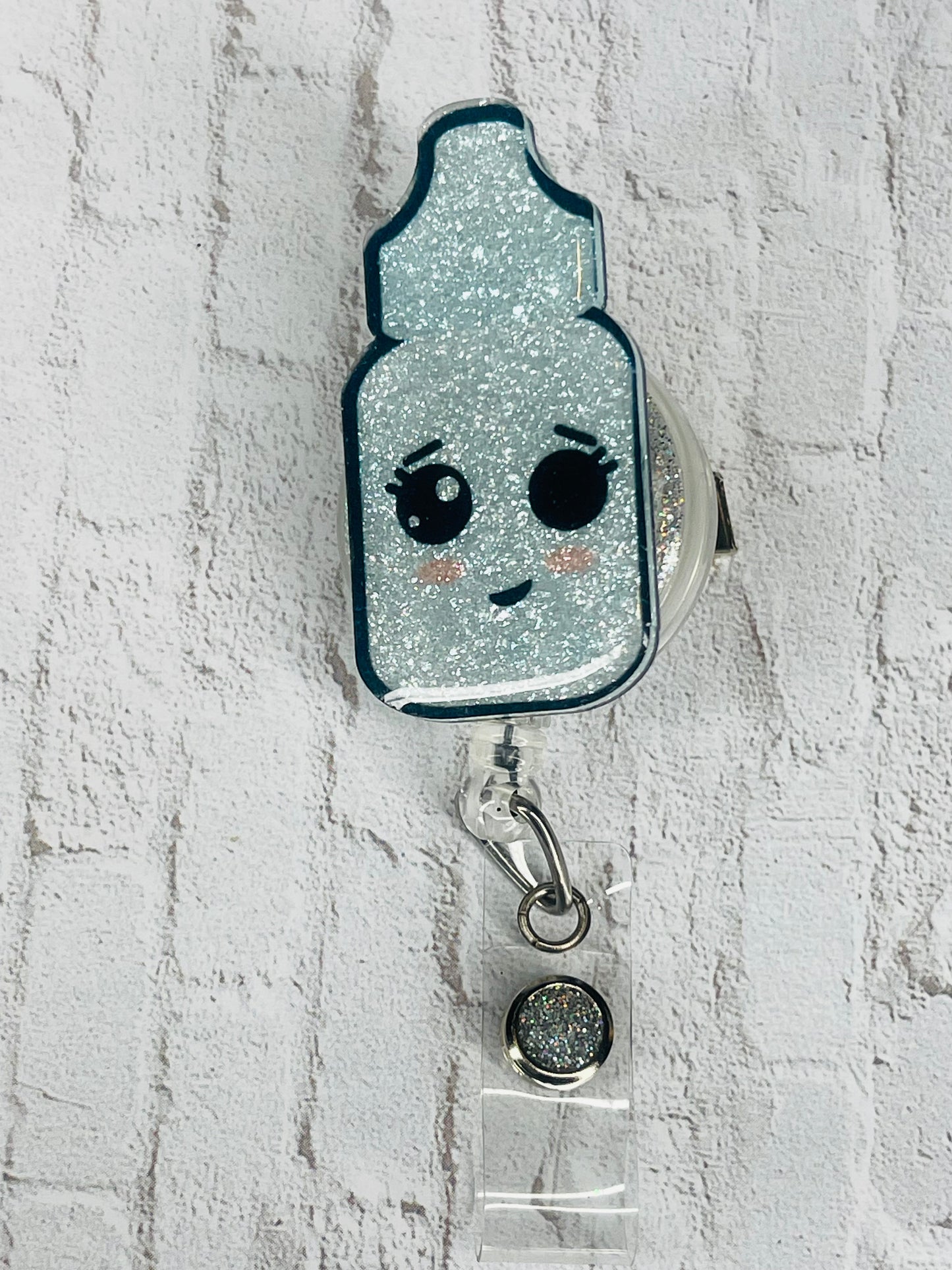 Eye Drops Badge Reel