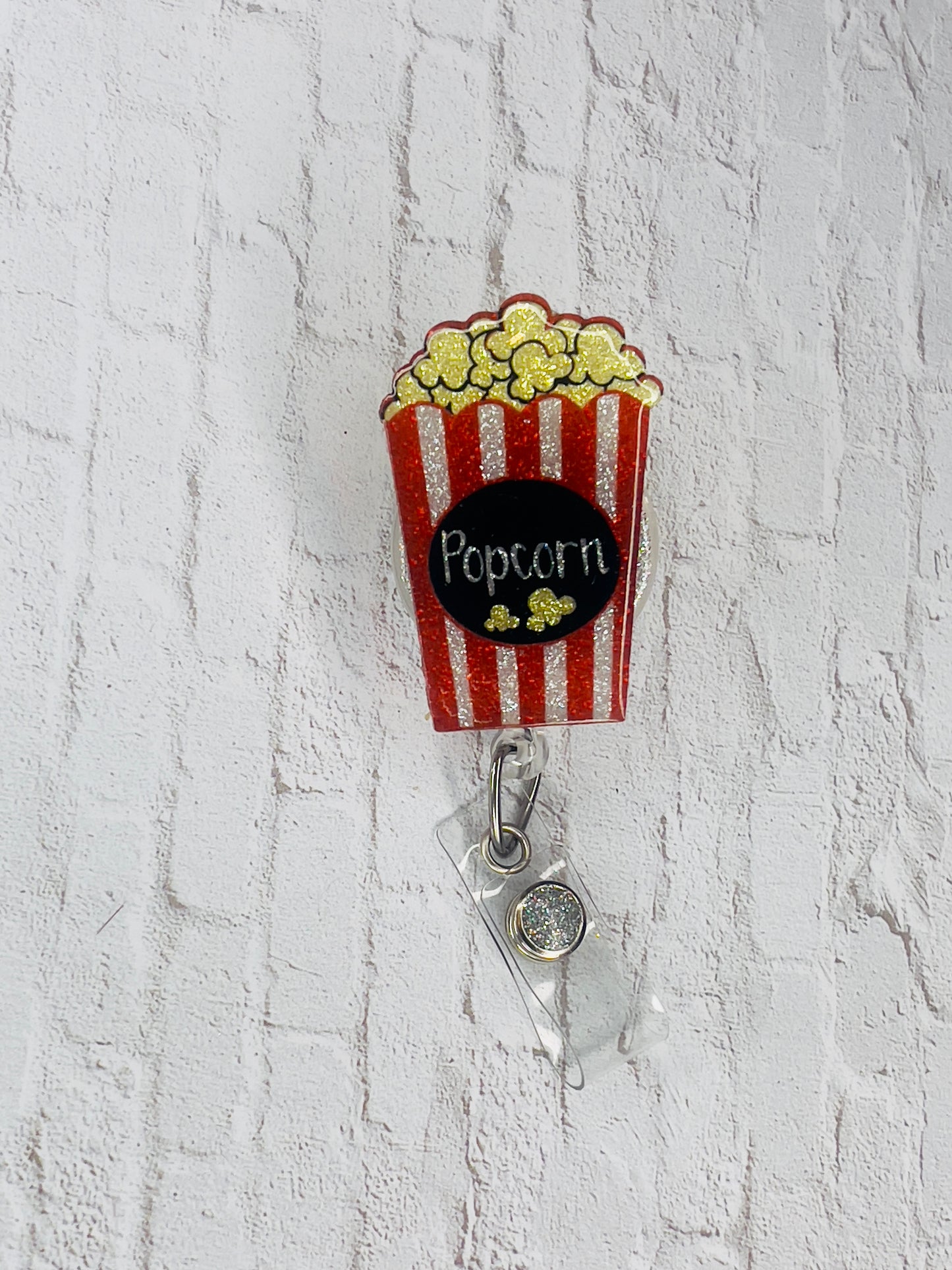 Popcorn Badge Reel