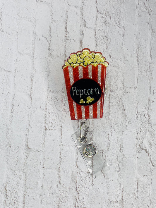 Popcorn Badge Reel