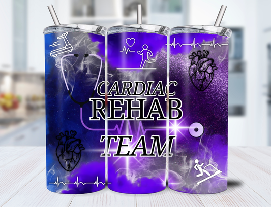 Cardiac Rehab Tumbler (Purple)