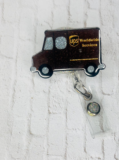 Delivery Truck Badge Reel