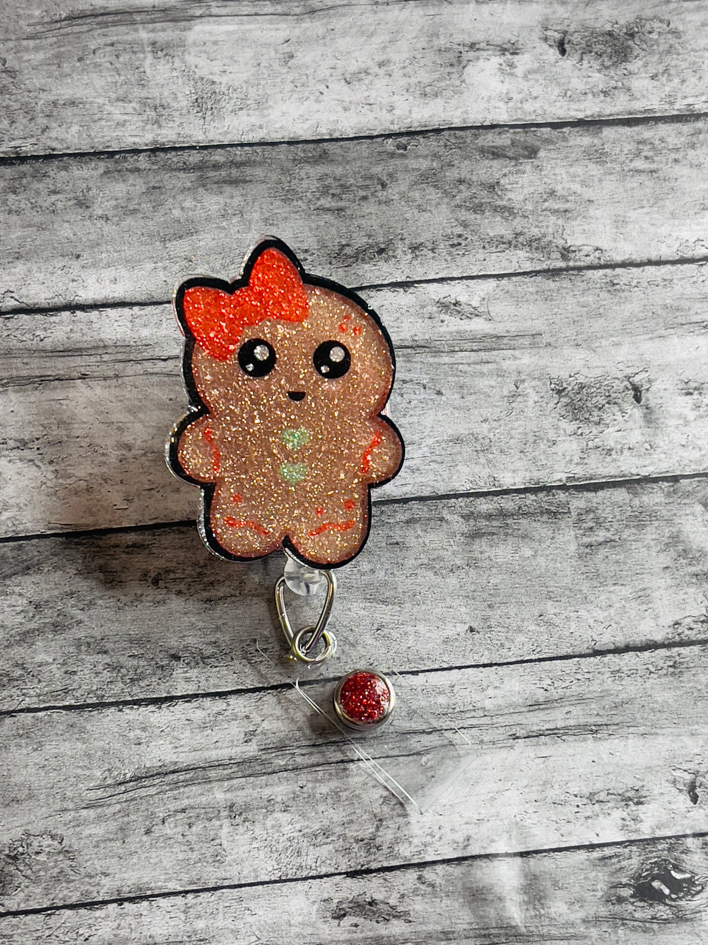 Gingerbread Badge Reel