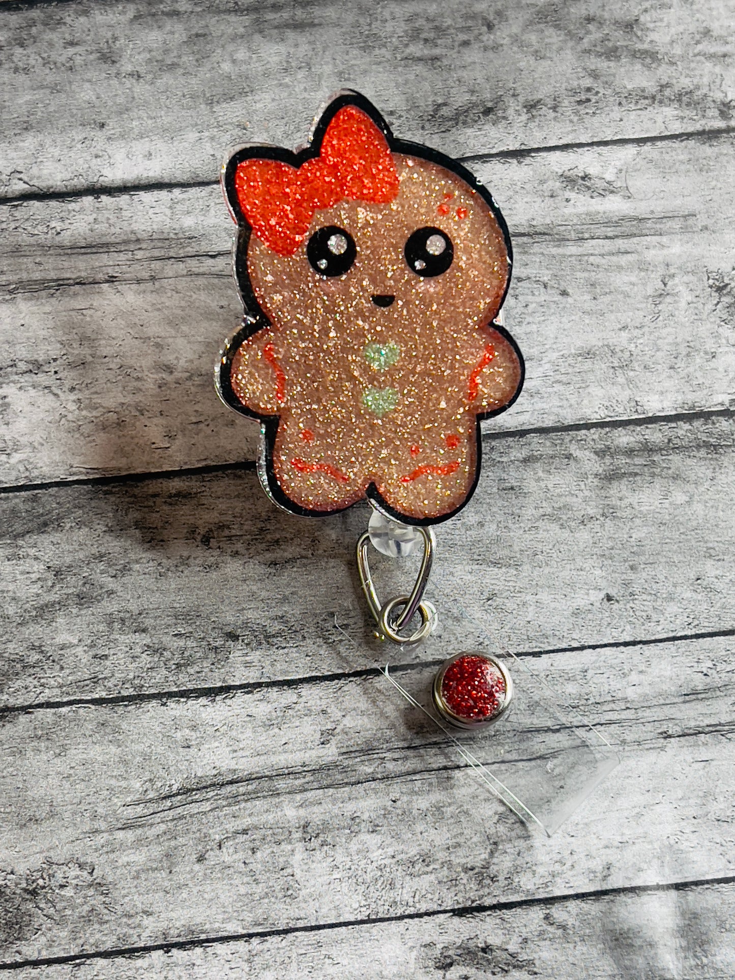 Gingerbread Badge Reel