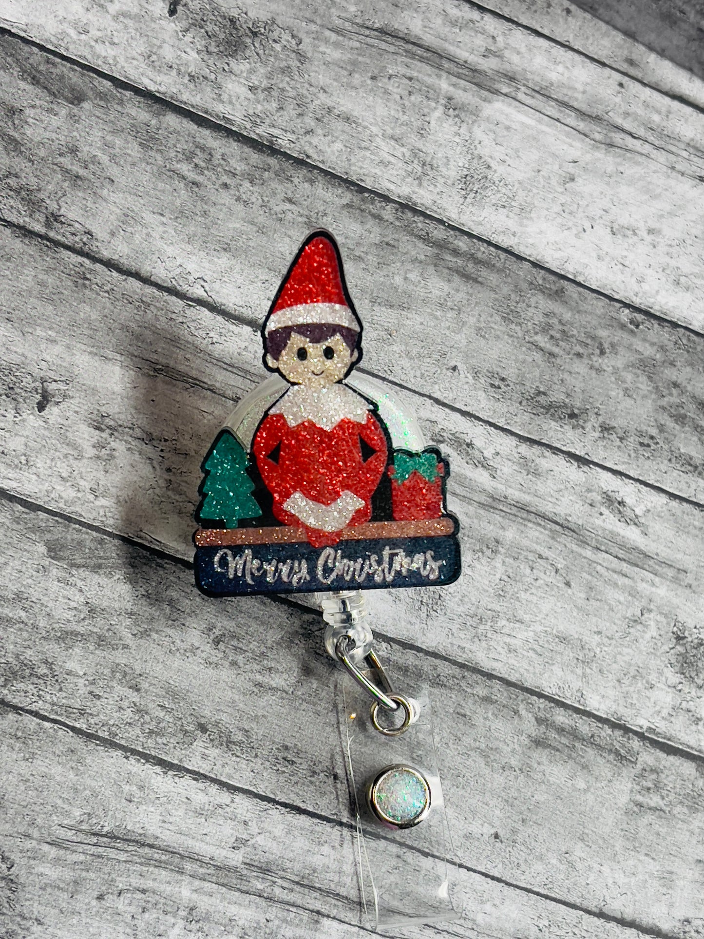 Merry Christmas Badge Reel