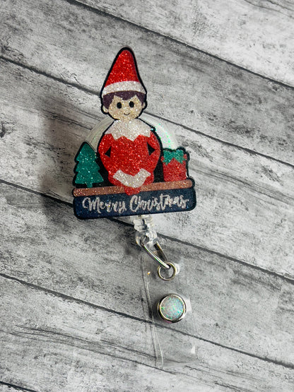 Merry Christmas Badge Reel