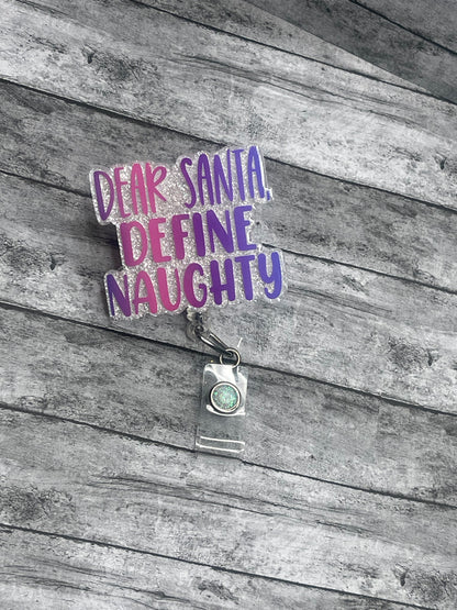 Dear Santa Badge Reel