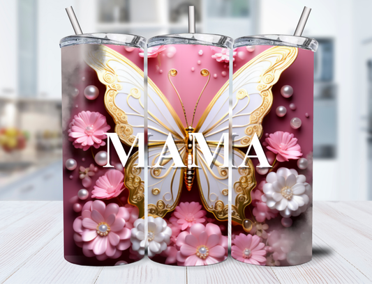 Butterfly Mama Tumbler