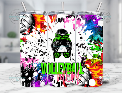 Volleyball Mom 20oz Tumbler Wrap (for Sublimation)