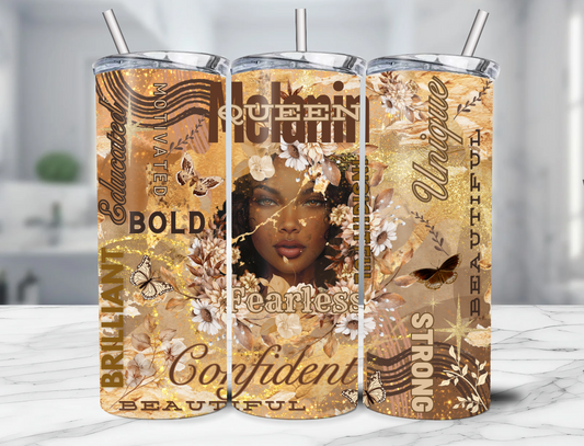 Melanin Queen Tumbler