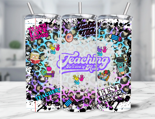 Teacher Tumbler (Light)