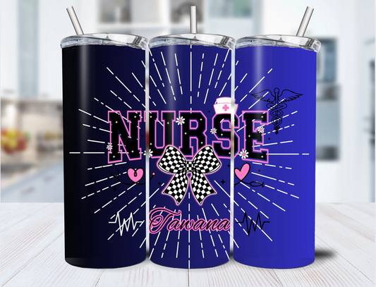 Custom Nurse Tumbler