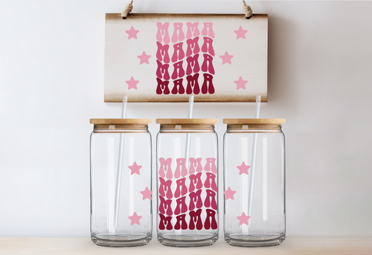 Star Mama Glass Can